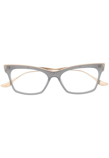 Dita Eyewear Brillengestell im Cat-Eye-Design - Grau