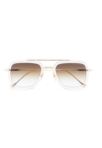 Dita Eyewear Eckige Flight.006 Sonnenbrille - Gold