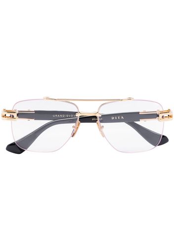 Dita Eyewear Grand Evo aviator glasses - Schwarz