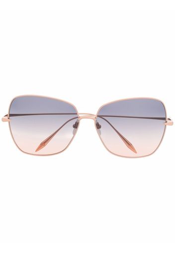 Dita Eyewear Zazoe butterfly-frame sunglasses - Gold