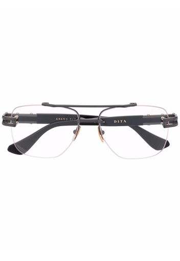 Dita Eyewear Klassische Pilotenbrille - Grau