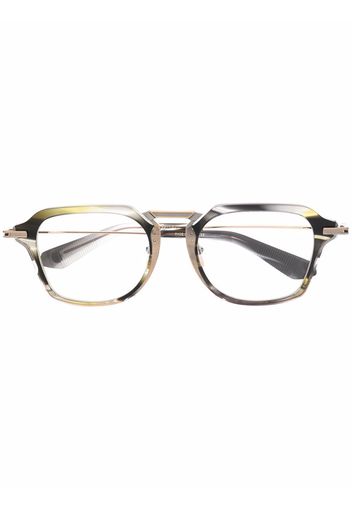 Dita Eyewear Aegeus square-frame glasses - Blau