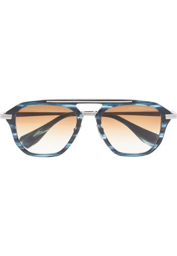 Dita Eyewear pilot-frame sunglasses - Blau