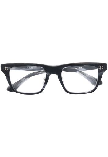 Dita Eyewear Thavos rectangle-frame glasses - Schwarz