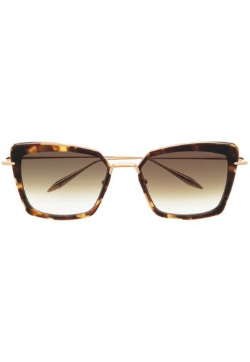 Dita Eyewear Perplexer square-frame sunglasses - Braun