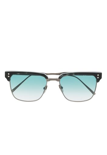 Dita Eyewear square-frame sunglasses - Silber