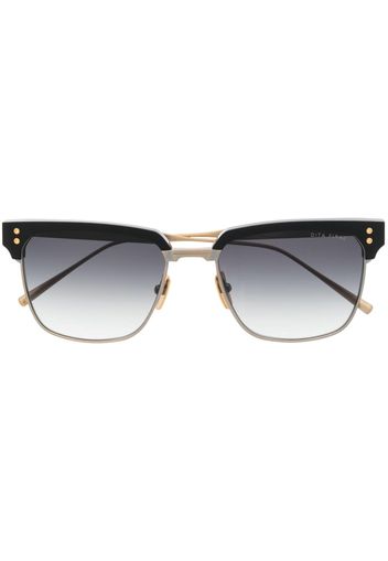 Dita Eyewear contrasting-bridge sunglasses - Gold