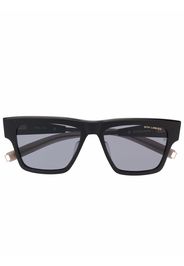 Dita Eyewear Sonnenbrille mit breitem Gestell - Schwarz