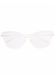Dita Eyewear Armoly cat-eye frame glasses - Gold