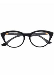 Dita Eyewear Brille mit rundem Gestell - Schwarz