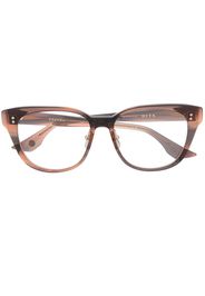 Dita Eyewear monochromatic-ombré-effect glasses - Braun