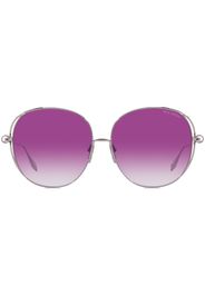 Dita Eyewear Runde Sonnenbrille - Silber