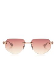 Dita Eyewear Grand-Imperyn Sonnenbrille mit geometrischem Gestell - Nude