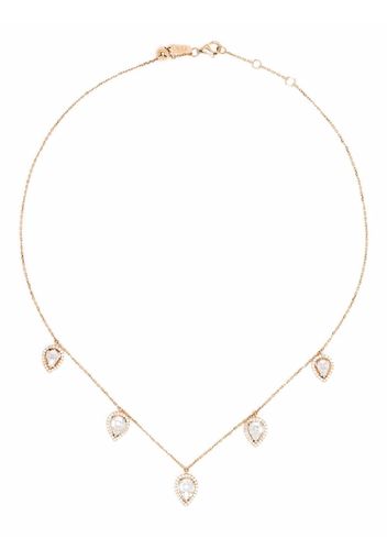 Djula 18kt Choker aus Rotgold - Rosa