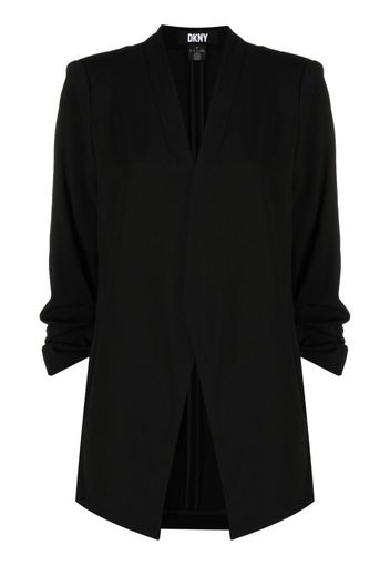 DKNY open-front blazer - Schwarz