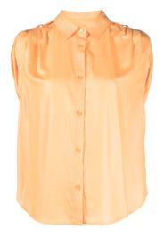 DKNY shoulder roll-tab blouse - Orange