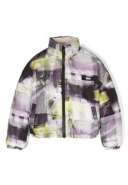 Dkny Kids Wendbare Jacke mit Futter - Violett