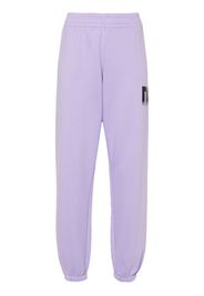 DKNY logo-print track pants - Violett
