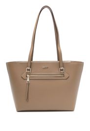 DKNY Handtasche mit Logo-Schriftzug - Nude