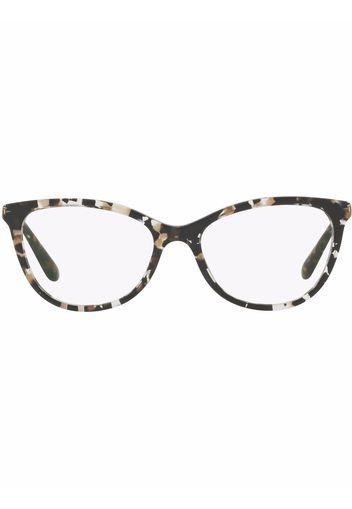 Dolce & Gabbana Eyewear Brille mit Cat-Eye-Gestell - Weiß