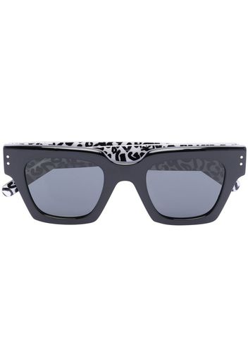 Dolce & Gabbana Eyewear tinted square-frame sunglasses - Schwarz