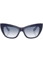 Dolce & Gabbana Eyewear gradient cat-eye sunglasses - Blau