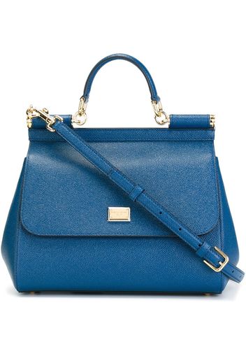 Dolce & Gabbana Kleine 'Sicily' Handtasche - Blau