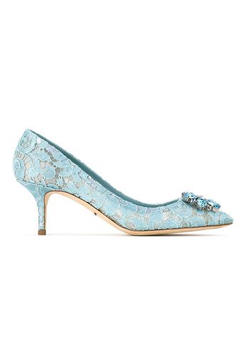 Dolce & Gabbana Pumps mit Spitze - Blau