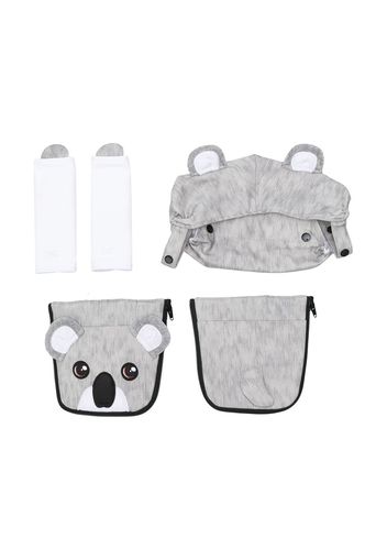 Dolce & Gabbana Kids 'Koala' Taschen-Set - Grau