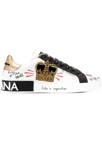 Dolce & Gabbana 'Portofino' Sneakers - Weiß