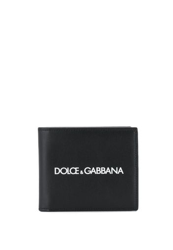 Dolce & Gabbana Portemonnaie mit Logo-Print - Schwarz