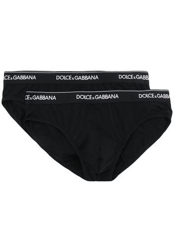 Dolce & Gabbana Set aus zwei Slips - Schwarz