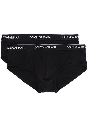 Dolce & Gabbana Set aus zwei Slips - Schwarz