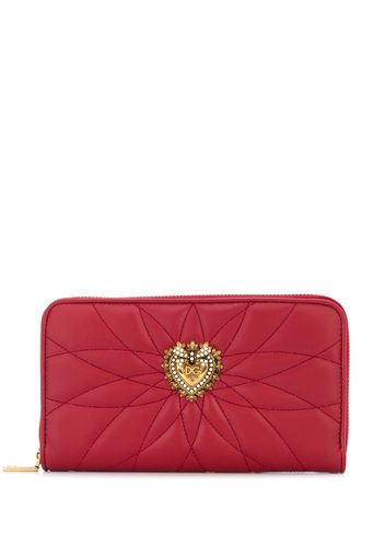 Dolce & Gabbana 'Devotion' Portemonnaie - Rot