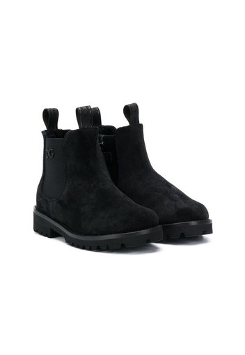 Dolce & Gabbana Kids 'Beatle' Chelsea-Boots - Schwarz