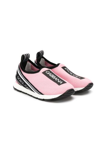 Dolce & Gabbana Kids 'Sorrento' Sneakers - Rosa