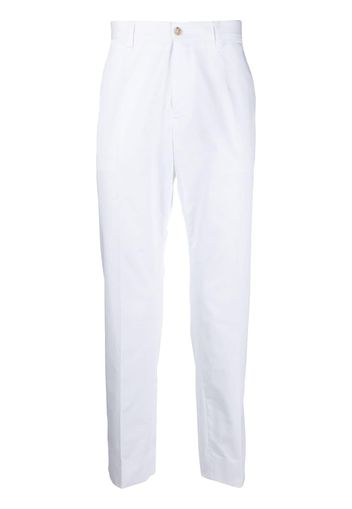 Dolce & Gabbana Chino mit geradem Schnitt - Weiß