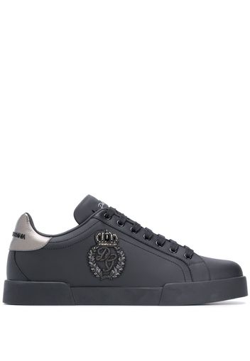 Dolce & Gabbana 'Portofino' Sneakers - Schwarz