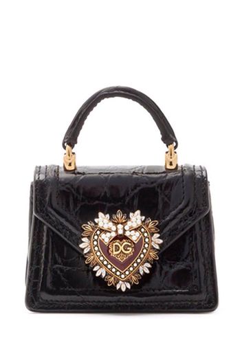 Dolce & Gabbana Devotion Mini-Tasche - Schwarz