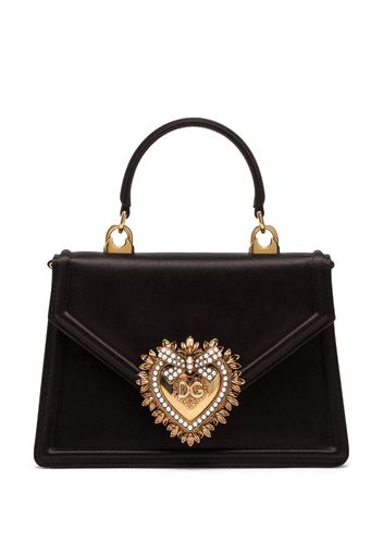 Dolce & Gabbana Mini 'Devotion' Schultertasche - Schwarz