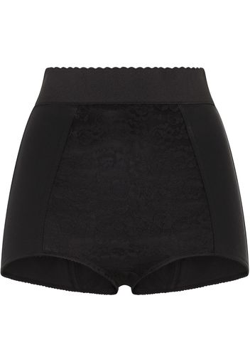 Dolce & Gabbana Shorts mit Wellenborten - Schwarz