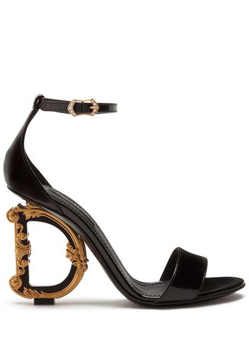 Dolce & Gabbana Sandalen aus Kalbsleder - Schwarz