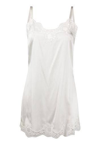 Dolce & Gabbana Kleid mit Spitzendetail - Weiß