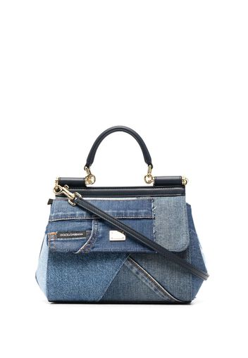 Dolce & Gabbana Sicily Handtasche - Blau