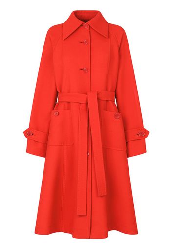 Dolce & Gabbana Trenchcoat mit Gürtel - Rot