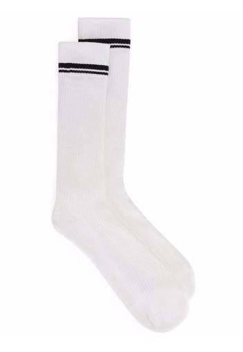 Dolce & Gabbana logo-print socks - Weiß