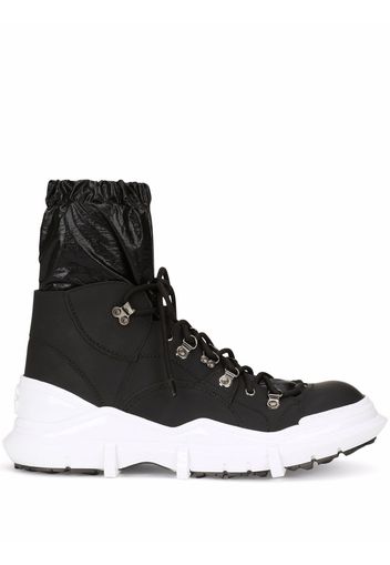 Dolce & Gabbana Stiefel mit Schnürung - Schwarz