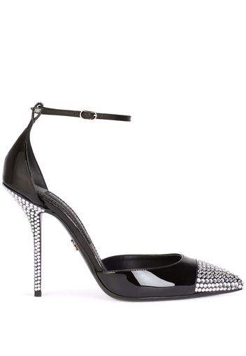 Dolce & Gabbana Pumps mit Kristallen - Schwarz