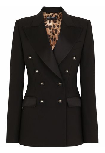 Dolce & Gabbana Doppelreihiger Blazer - Schwarz