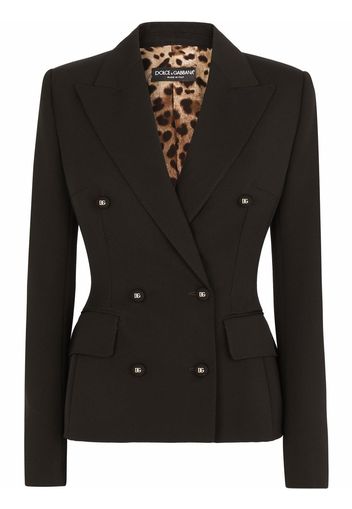 Dolce & Gabbana double breasted blazer - Schwarz